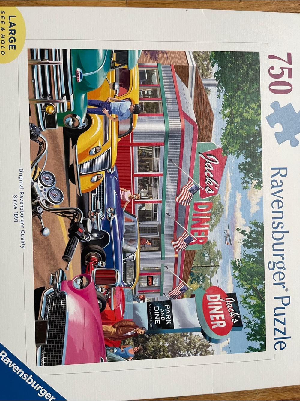 Ravensburger 750 piece Large Format puzzle
